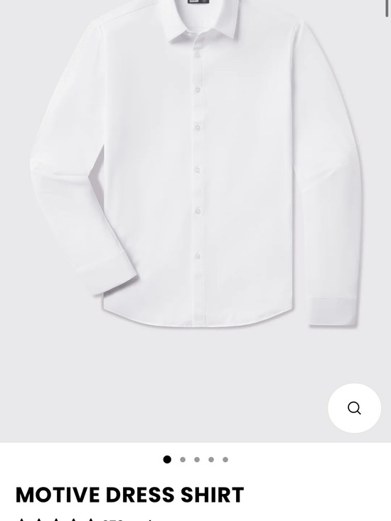 Other - NWOT BARBELL MOTIVE MENS DRESS SHIRT